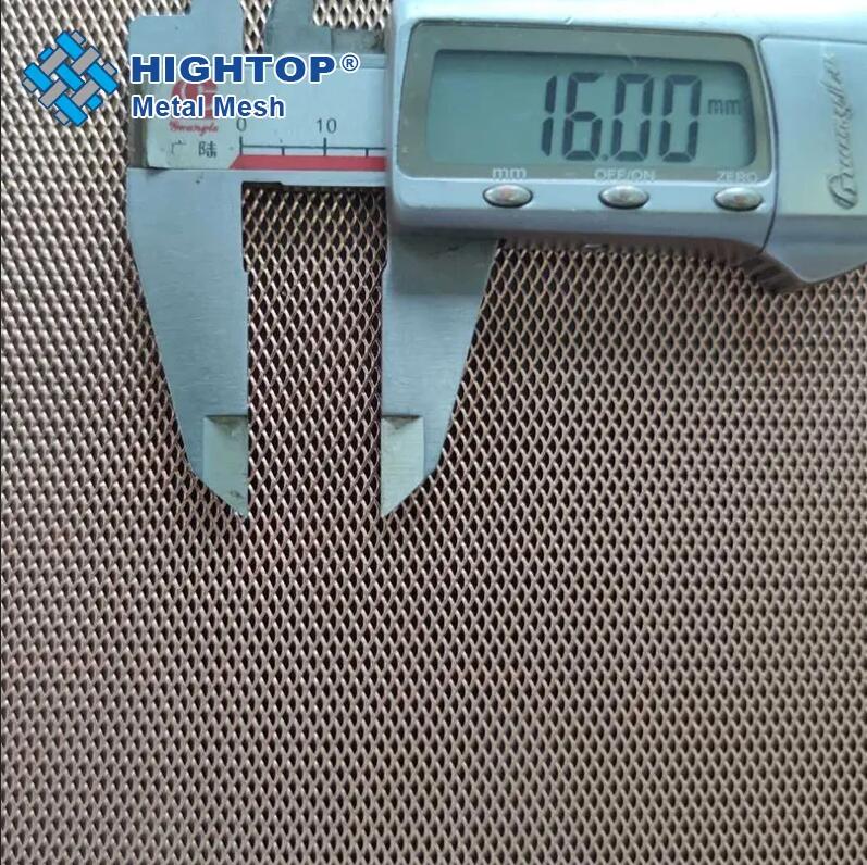Micro Hole Copper Expanded Metal Mesh