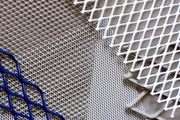 Metal Diamond Mesh Sheets Metal Diamond Mesh Sheets