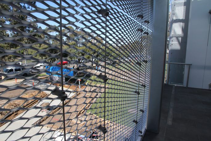 Expanded Mesh Facade Expanded Mesh Facade