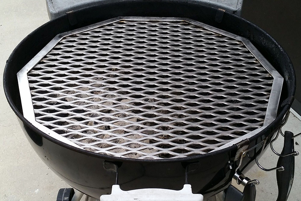 expanded metal bbq grate