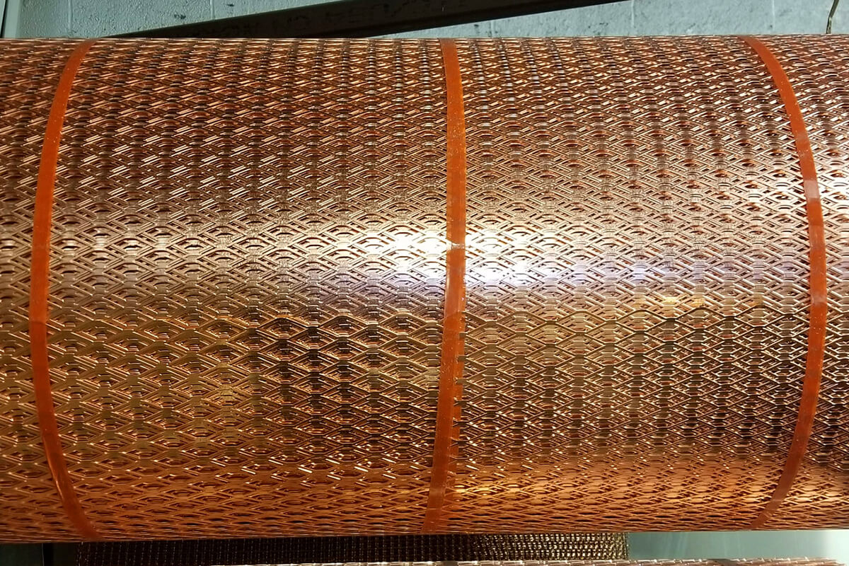 copper expanded metal mesh