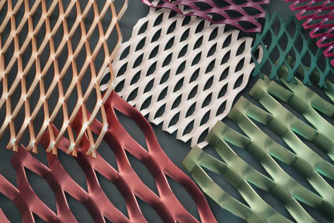 decorative expanded metal sheet