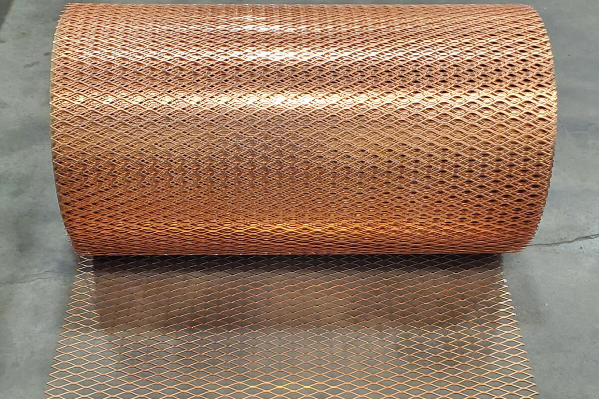 expanded copper sheet